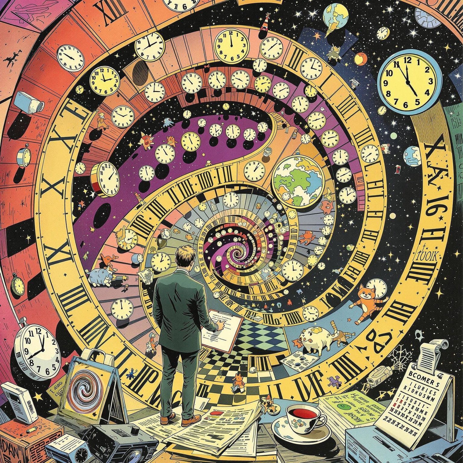 Time: A Wobbly, Ill-Tempered Mess and How to Pretend Otherwise